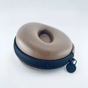 Fábrica novo design PU couro único portátil protetor pequeno metal e borracha EVA relógio caixa & caso Oxford saco