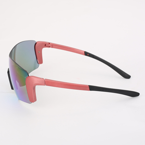 Men's Shield Sports Sunglasses Mirror Lenses 100% UV Protection Cycling Outdoor Use,SS1495 - Product Image 3