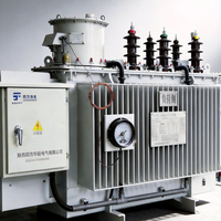 Commutateur de dérivation sous charge triphasé industriel pour systèmes électriques, monté sur poteau, 6kV 10kV 35kV, avec écran tactile
