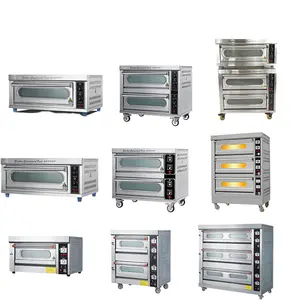 Pastry equipment Baking tools Commercial gas electric pizza oven for sale