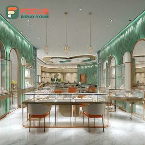 Vitrina de Joyería Minimalista para Centro Comercial, Mostrador de Joyería con Superficie Pulida para Centro Comercial - Product Image 6