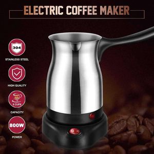 เครื่องชงกาแฟไฟฟ้าแบบพกพา สแตนเลส ขนาด 500 มล. พร้อมแผ่นทำความร้อนเร็ว 600 วัตต์ สำหรับใช้ในบ้านและโรงแรม - Product Image 2