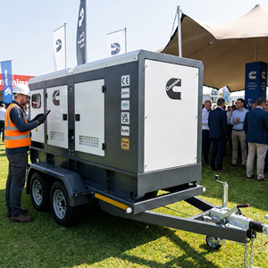Générateur diesel silencieux triphasé Cummins 500 kVA 300 kVA 200 kVA 150 kVA 100 kVA, refroidissement par eau, pour une production d'électricité de secours efficace - Product Image 3