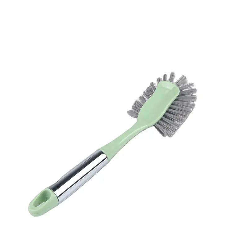 Manufacturer Eco-Friendly Tpr Material Pot Brush With Long Handle Deep Cleaning Handle Brush Kitchen Cleaner