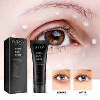 Crème Contour des Yeux Anti-Âge et Anti-Rides à l'Acide Hyaluronique Marque Blanche, Effet Raffermissant, Liftant et Anti-Cernes, 30ml Liquide