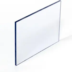 Manufacturer 4 X 8 Clear Solid Polycarbonate Sheet Pc Board For Roofing Pergola