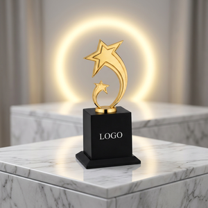 Stylish Metal Trophy Engraving UV Printing Durable Construction for Sports Clubs Educational Institutes Business Organizations - Product Image 1