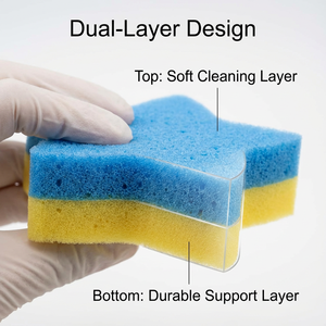 Éponge en mousse thermosensible d'origine usine, bloc d'éponge réactive à la chaleur, matériau en mousse poreuse élastique, éponge de nettoyage - Product Image 6