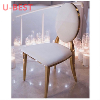 Chaises de banquet modernes U-BEST pour hôtels, restaurants, événements, fêtes, mariages, décoration, chaises de salle à manger
