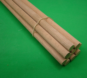 Tiges en bois dur (canalisées / rainurées) - Product Image 2