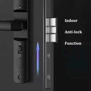 Cerradura Inteligente Qleung S617 con Huella Dactilar, Contraseña, Tarjeta, Resistente al Agua IP65, con Control por Aplicación para Seguridad del Hogar - Product Image 5