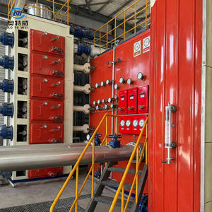 브라질 폐타이어 재활용 시설 위생 폐기물 고무/플라스틱/플라스틱 조각을 오일로 변환하는 연속 열분해 기계 - Product Image 1