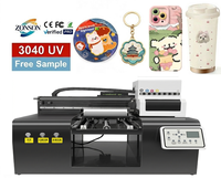 Imprimante UV A3 de haute qualité 3040, imprimante UV à plat, atelier d'impression de vernis pour stylos à bille