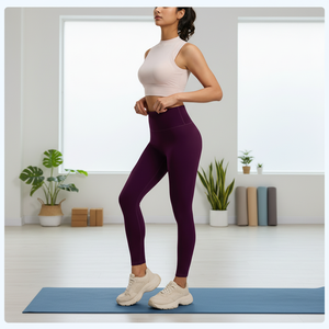 Petit débardeur de sport respirant à col montant, haute élasticité, antichoc, maintien élevé, pour le yoga et l'entraînement - Product Image 2