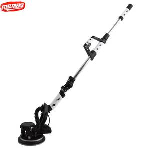 <span class=keywords><strong>Ponceuse</strong></span> murale électrique professionnelle pliable 800W à double poignée avec lumière LED et aspiration pour le ponçage et le polissage des plafonds et des cloisons sèches - Product Image 1