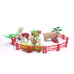 Accesorios para Mesa de Arena, Decoraciones de Animales de Granja, Dinosaurios, Palmeras, Volcán, Simulación Educativa para Niños - Product Image 5