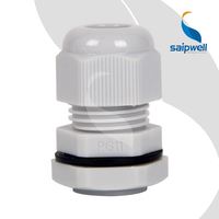 SAIPWELL Meilleur prix Presse-étoupe en nylon PA/NBR certifiée Atex IP68 CE Tailles PG7/PG9 3-44mm