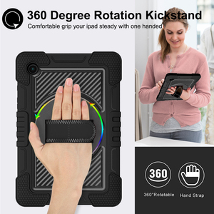 Cover posteriore per <span class=keywords><strong>Tablet</strong></span> in Silicone ibrido resistente con Design Anti-Shock per Samsung <span class=keywords><strong>Galaxy</strong></span> Tab <span class=keywords><strong>A8</strong></span> - Product Image 2