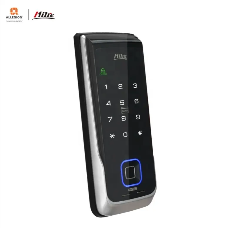 MI-580S-Smart lock about ALLEGION MILRE electronic lock fingerprint smart door lock drawing panel