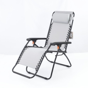 折りたたみ椅子シングル無重力リクライナベッドルーム屋外リビングルーム - Product Image 1