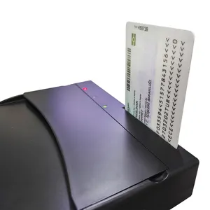 MRZ - Leitor de código de barras MRZ usado em quiosques de check-in de aeroporto, leitor de cartões com chip PPR100 Plus