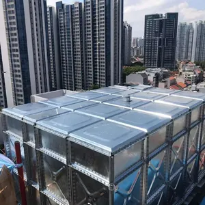 Stainless steel water tank pressurized Pressed Assembled Panel Stainless Steel Water Tank