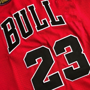 Versi Final Musim 1997 Grosir No. 23 Jersey Basket, Jersey Olahraga Penyerap Keringat, Deodoran, dan Cepat Kering - Product Image 2