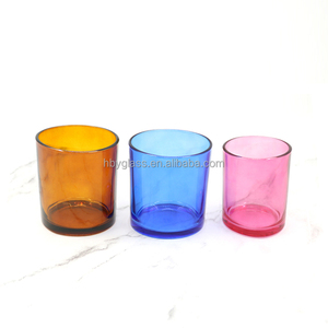 Pot à bougie vide en verre dépoli mat, rechargeable, pour l'aromathérapie, la décoration intérieure et les centres de table de mariage - Product Image 5