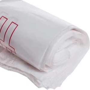 Venta al por mayor de bolsas de plástico para camisetas con la inscripción 'GRACIAS', bolsas para envasado de alimentos en supermercados y fábricas, bolsas tipo camiseta - Product Image 5