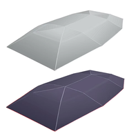 Parasol automatique extérieur pour véhicule, résistant aux déchirures, avec toile de rechange, protection UV, abri mobile pour voiture, tente de toit.