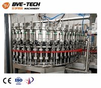 Máquina Llenadora, Envasadora y Tapadora 3 en 1 Totalmente Automática CSD60-60-15 para Bebidas Carbonatadas, Refrescos y Agua con Gas