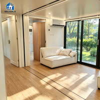 RELYANCE Cabine préfabriquée de 30 pieds avec 2-3 chambres, 10 unités par 40HQ, économie sur le fret maritime, idéale comme boutique ou magasin éphémère