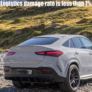 สปอยเลอร์ท้ายรถด้านหลังสำหรับรถ Mercedes Benz Gle Coupe รถ C167 GLE400 GLE350 GLE450เกิ้ล53 GLE63 AMG 2020 2021 2022 2023 - Product Image 2