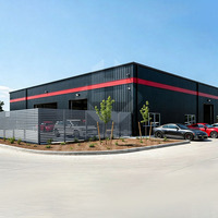 Edificio Prefabricado de Estructura de Acero Multifuncional Personalizado para Oficinas, Almacenes y Talleres, Servicio Integral