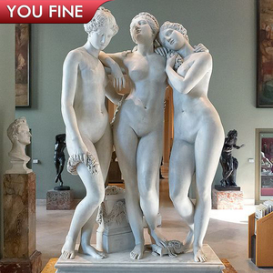 Statua in marmo delle Tre Grazie della Grecia <span class=keywords><strong>classica</strong></span> - Product Image 5