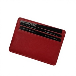 <b>Slim</b> Fashionable Microfiber <b>Card</b> <b>Holder</b> Wallet Portable <b>Credit</b> <b>Card</b> Case Minimalist Business ID Storage for Women Gifts Office - Product Image 1