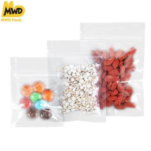 Miaowadiプリントクリアジップロックプラスチック三面密封バッググラビア印刷表面チューインガム寿司ミルク包装用 - Product Image 5