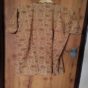 ชุดกิโมโนผ้าฝ้ายลายดอกพิมพ์บล็อกอินเดีย เสื้อผ้าลำลองเนื้อนุ่ม ระบายอากาศได้ดี ชุดฤดูร้อน ราคาขายส่ง - Product Image 2