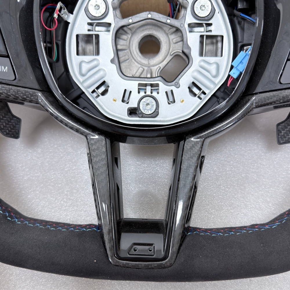Custom CS M Suede Lenkrad Steering Wheel (BMW Fitment), photo 5
