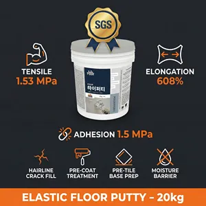 Masilla Elástica Flexible para Pisos, Material de Relleno para Absorción de Grietas, Anti-Deformación, Reparación y Acabado de Suelos - Product Image 5