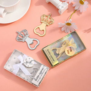 <b>Crown</b> Bottle Opener Zinc Alloy Metal Beer Opener Party Gift Durable Gold <b>Silver</b> Color - Product Image 2
