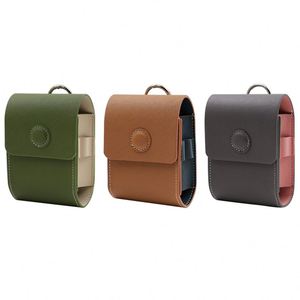 Stocked Golf Rangefinder Protective Cover Pu Leather Golf Ball Carrying Pouch Waist Bag Range Finder Protector with Buckle - Product Image 4