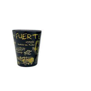 Vaso de chupito negro personalizado con grabado láser, 60 ml, 2 oz, para vodka o vino - Product Image 2