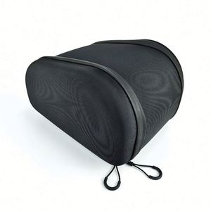 Wholesale Motorcycle Helmet Storage <b>Cases</b> Black Waterproof EVA With Leather and Oxford <b>Hard</b> <b>Shell</b> Travel Bags - Product Image 4