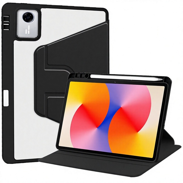 Compatible for Xiaoxin Pad Acrylic Rotating Full-Body Protective Case 11-inch Drop-Resistant Stand Pen Slot 2025 Model