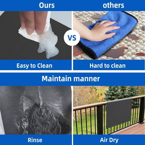 אמבט דיאטומיט מחצלת אמבט רך מחצלות מים מהיר ייבוש מחצלת בוץ דיאטום - Product Image 4