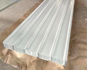 Tôle de toiture décorative ondulée RAL 9002/9010 PPGI/PPGL, calibre 24/30, tôle d'aluminium ondulée prélaquée - Product Image 3