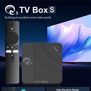 เครื่องเล่นสื่อ Q3แอนดรอยด์14เครื่องเล่น H313 quad-core <span class=keywords><strong>4K</strong></span> สตรีมมิ่ง WiFi 6สำหรับ5.4สำหรับการควบคุมด้วยเสียงในตัว set-top box - Product Image 1