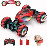 Voiture RC de cascades HOSHI 1611 PRO 1/18 4WD avec retournement à 360°, contrôle gestuel, moteur sans noyau 2.4G, jouet télécommandé RTR, 2x piles
