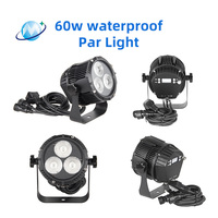 Projecteur LED Mini Par RGBW 3*COB étanche IP65 DMX512 à activation sonore pour scène, idéal pour fêtes en extérieur, discothèques et mariages